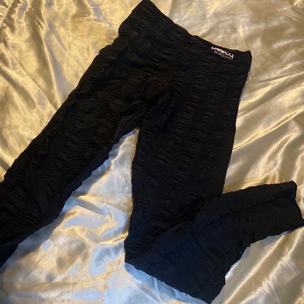 Full length booty by Brabants in black